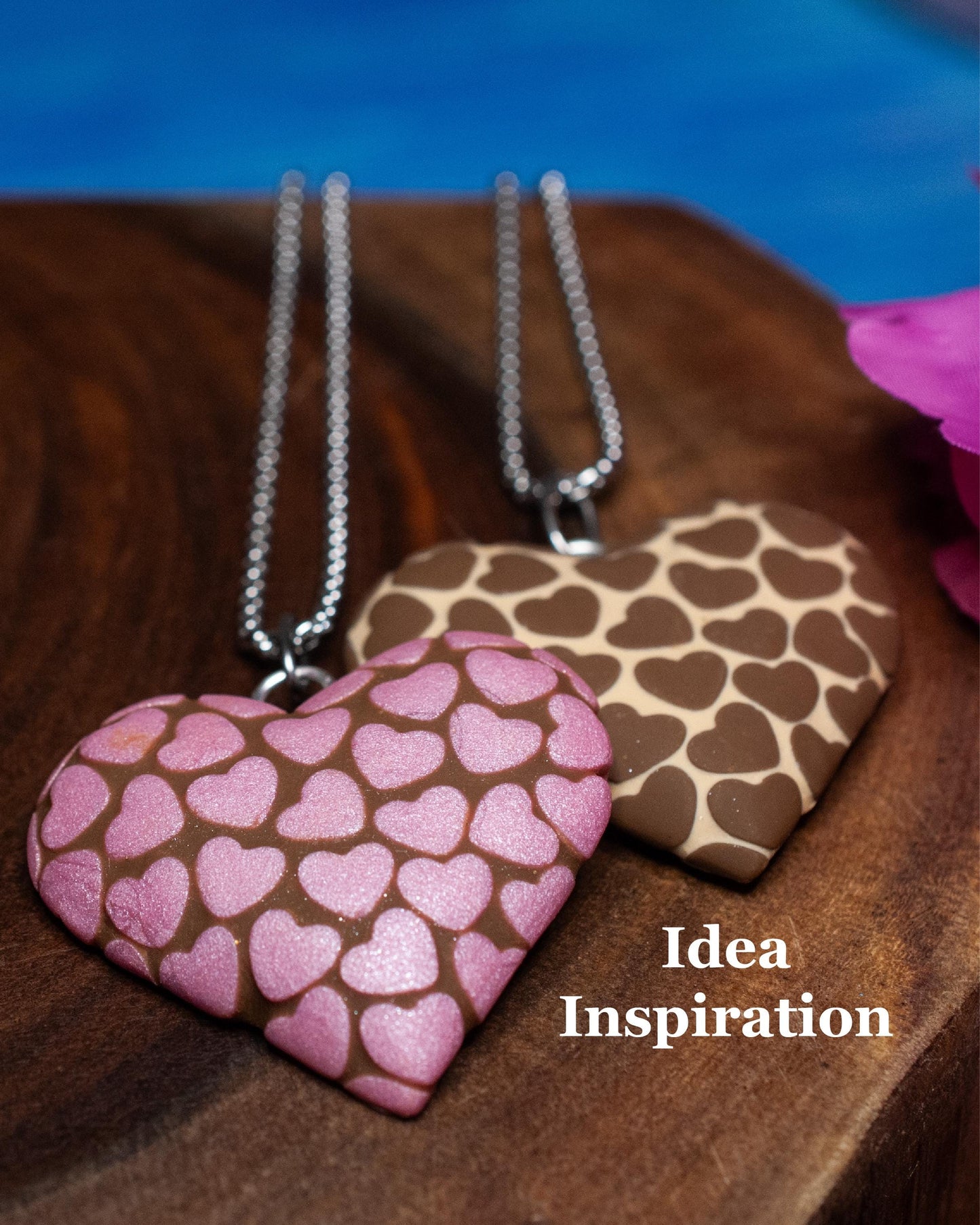 Heart Mold, Flexible Silicone, Make cute jewelry, magnets, Valentine's Day gifts & more, For DIY projects, polymer crafts clay, Kids, Adults