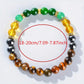 Trendy 8mm Beaded Bracelet for Men & Women, Multicolor Festival Jewelry Anniversary Gift