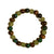 Attract Wealth Natural Stone Bracelet, Handmade Wood Bead Unisex Jewelry for Prosperity