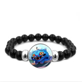 K-Pop Demon Hunters Glass Bead Bracelet – Huntr-x Bangle Set, Rumi Zoey Mira Fan Jewelry Gift
