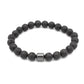 Magnetic Hematite Bracelet for Men - Natural Beads Gift for Boyfriend or Dad