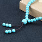 6mm Natural Light Blue Mala Necklace – Handmade 108 Beads Yoga Meditation Bracelet for Women & Men