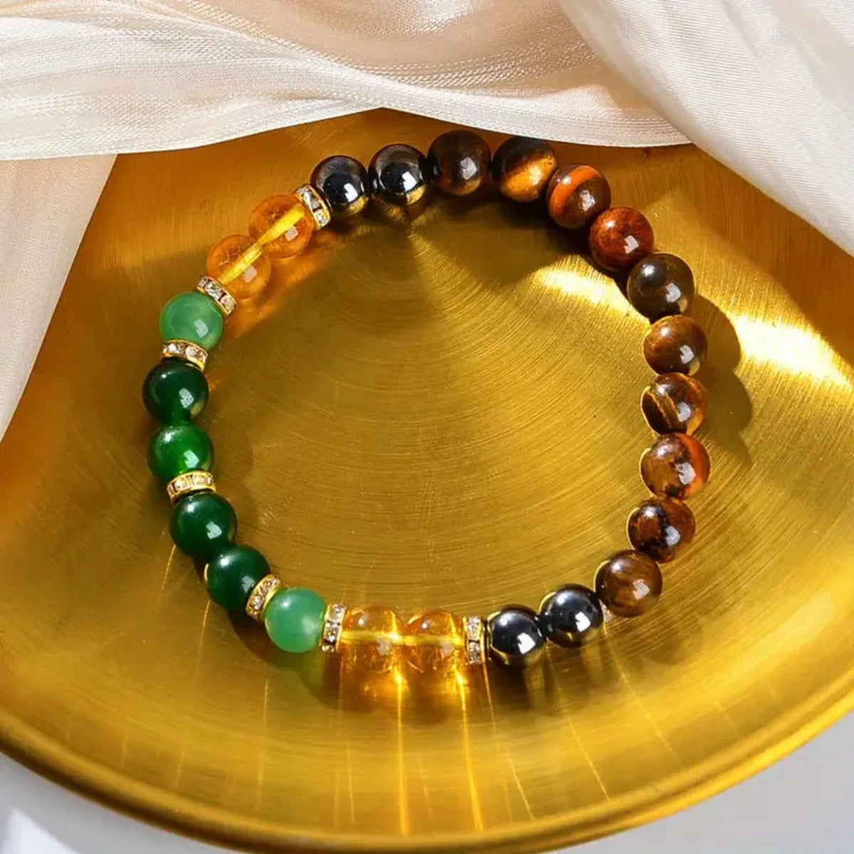 Trendy 8mm Beaded Bracelet for Men & Women, Multicolor Festival Jewelry Anniversary Gift