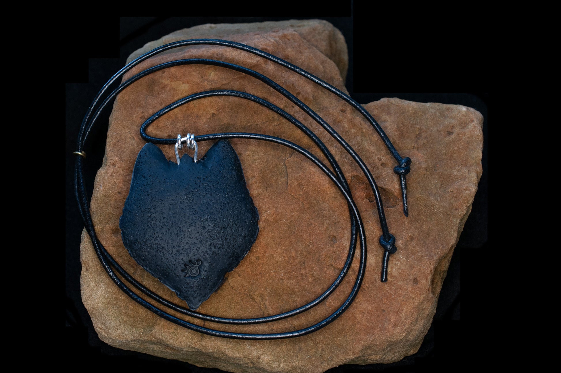 Gray Wolf Necklace, Wild American Species, Your Choice of 2 sizes, Mosaic Art Design, Spirit Animal, Unique Gift Idea, Amulet, Western Totem