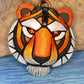 Tiger Totem Necklace, Big Cat, African, spirit animal charm, Wildlife, nature, Unique Gift idea, Personalized option, face, head, unisex