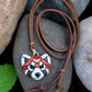 Red Panda Necklace, Leather, Gift idea for animal lovers, cord options, Endangered Species, Himalayan,  Cute Spirit Animal, the perfect gift