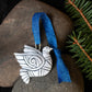 White Peace Dove Ornament, Bird for Christmas Tree or Decor, Symbol of Peace, Holiday Decoration, Nondenominational gift idea, love and joy
