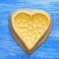 Heart Mold, Flexible Silicone, Make cute jewelry, magnets, Valentine's Day gifts & more, For DIY projects, polymer crafts clay, Kids, Adults