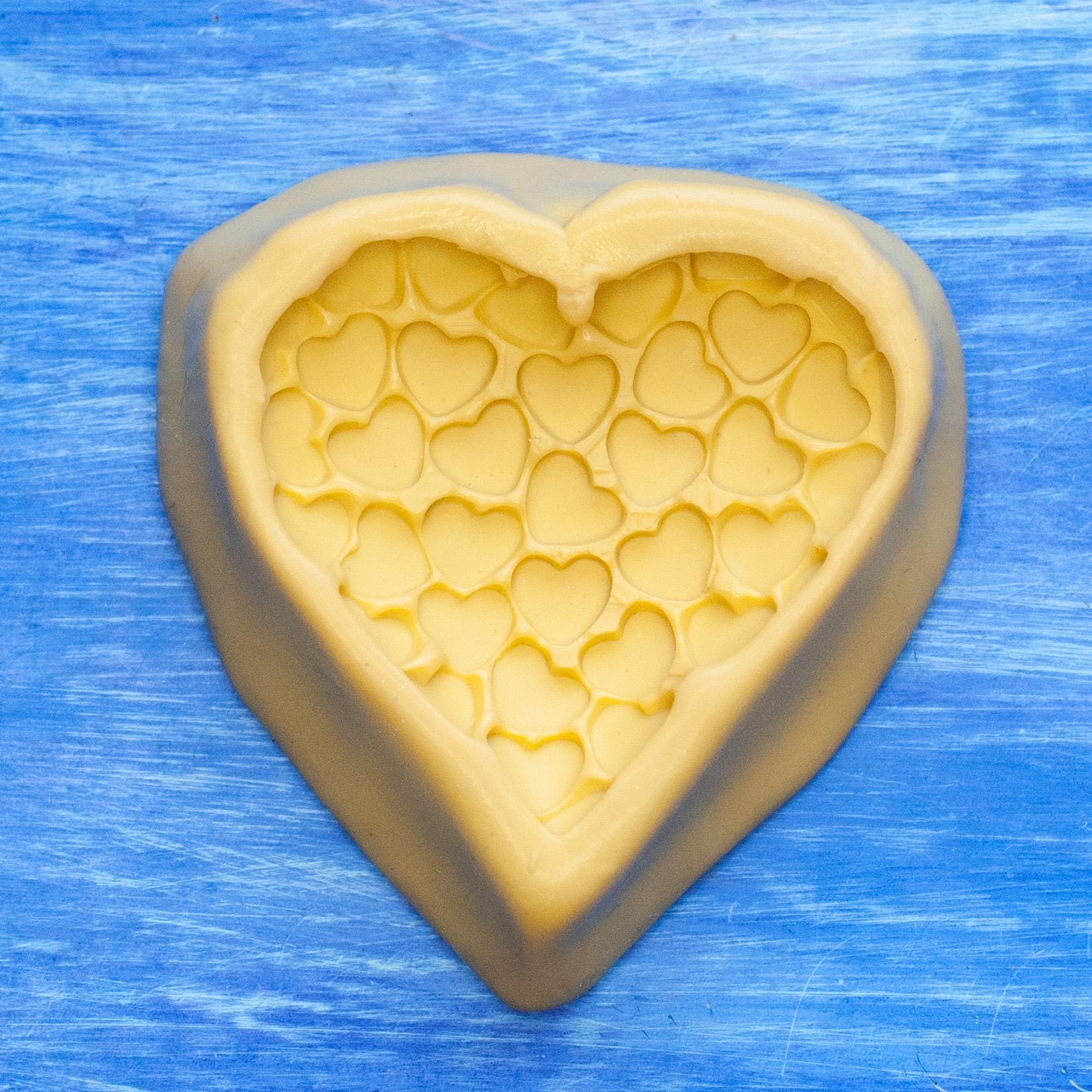 Heart Mold, Flexible Silicone, Make cute jewelry, magnets, Valentine's Day gifts & more, For DIY projects, polymer crafts clay, Kids, Adults