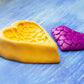 Heart Mold, Flexible Silicone, Make cute jewelry, magnets, Valentine's Day gifts & more, For DIY projects, polymer crafts clay, Kids, Adults